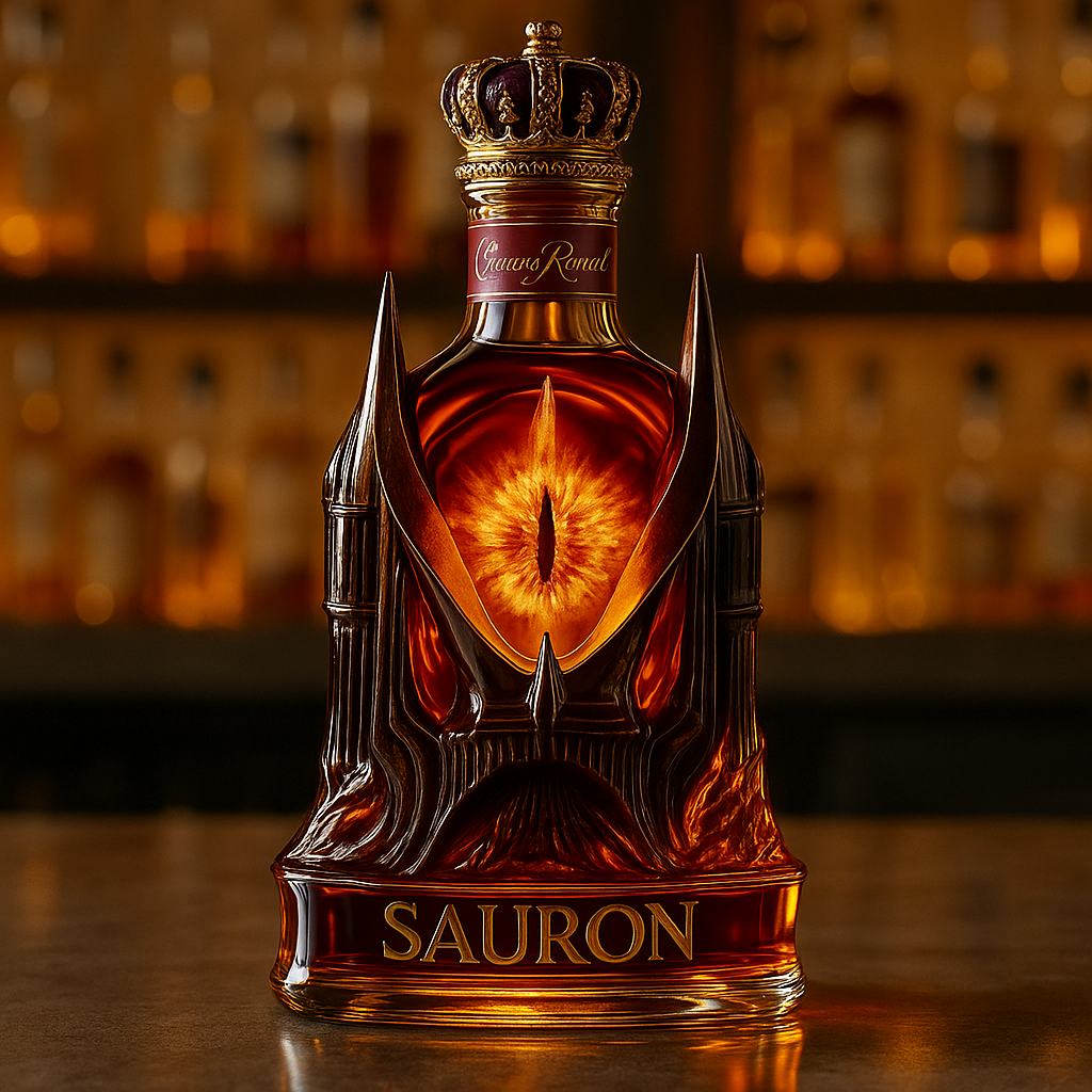 🔥Limited Edition🎁Eye of Sauron The Dark Tower Collector's Edition Whisky Bottle