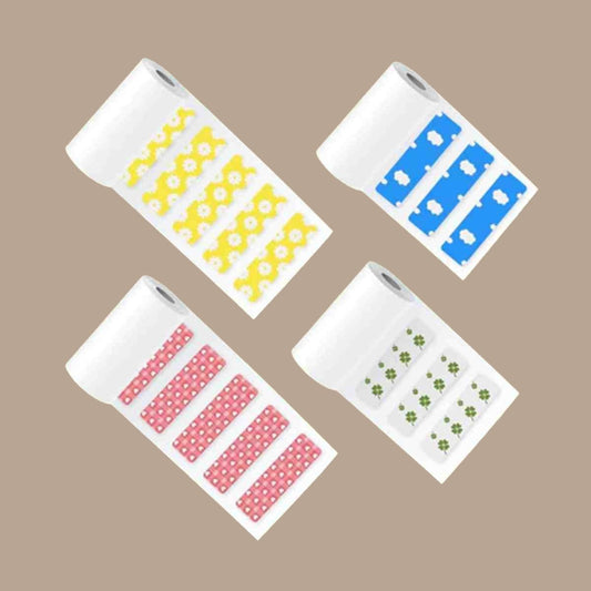 PoooliPaper Sticky Labels 4 Rolls