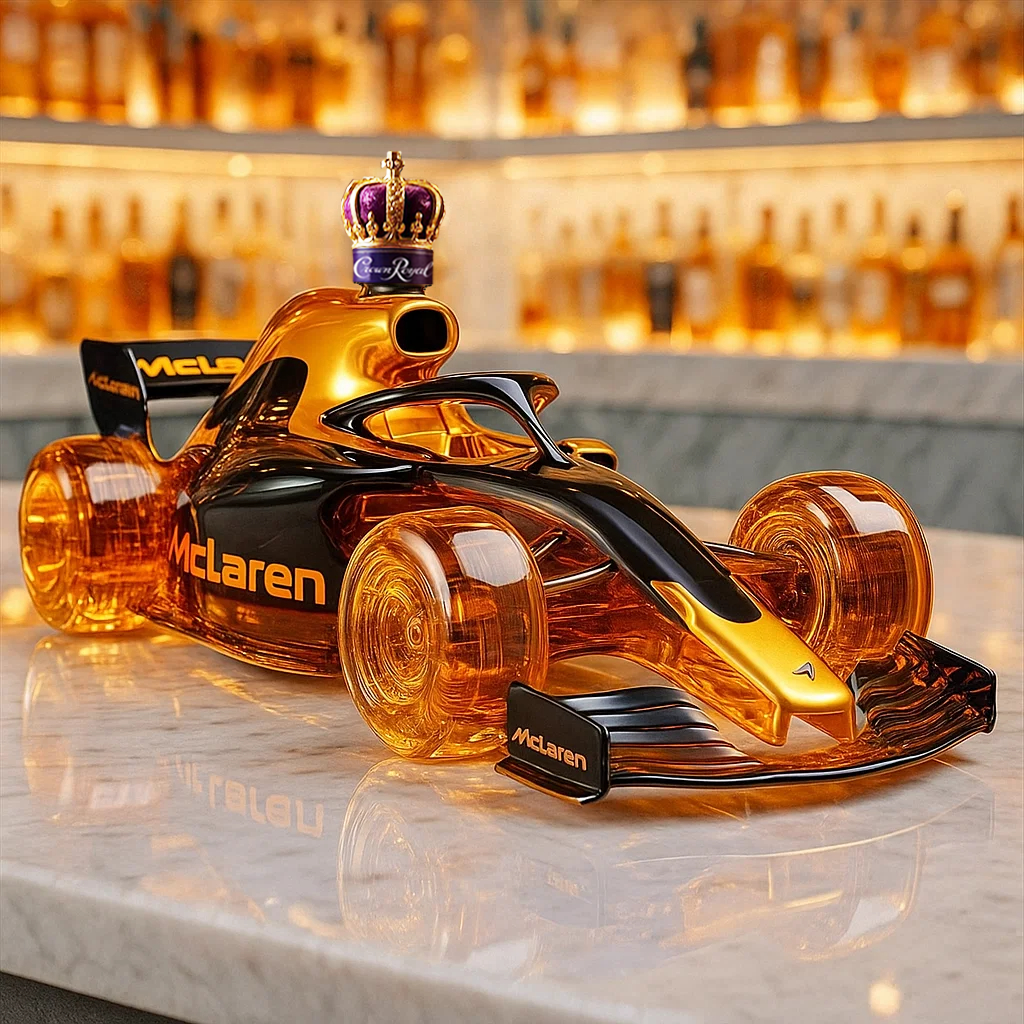 🔥Limited Edition🎁F1 Racing Limited Edition Whiskey Bottle