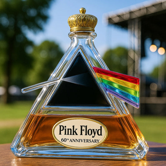 🔥Limited Edition🎁Pink Floyd 60th Anniversary Commemorative Whiskey Bottle