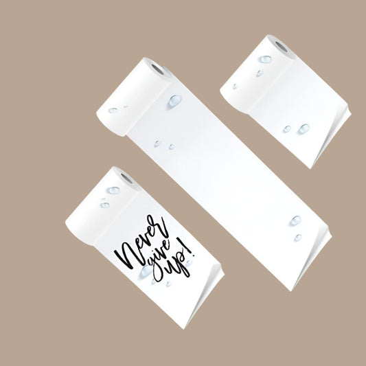 PoooliPaper Sticky WATERPROOF Paper 3 Rolls