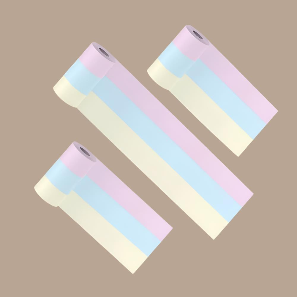 PoooliPaper Rainbow 3 Rolls