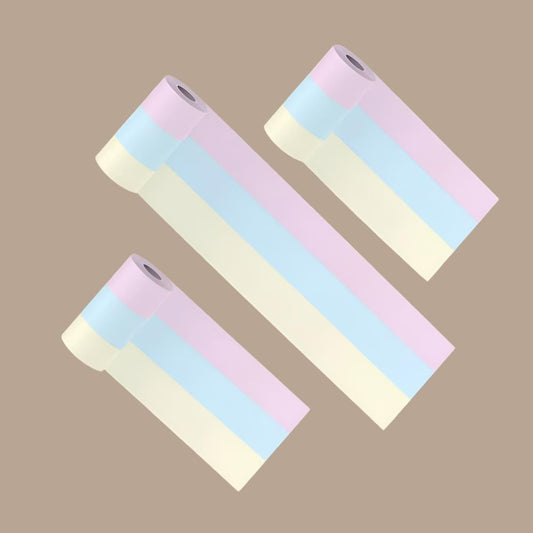 PoooliPaper Rainbow 3 Rolls
