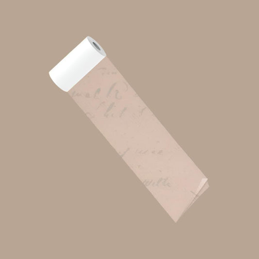 PoooliPaper Sticky Semi-Transparent Paper 1 Roll (or 3 Rolls)